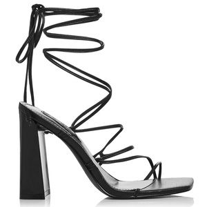 AQUA Heels Ankle tie